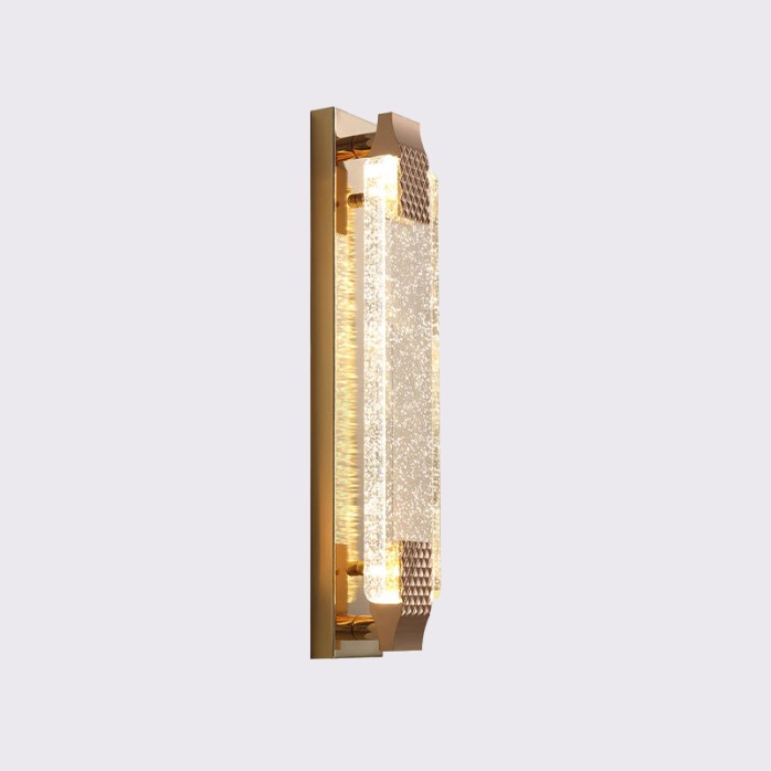 Bubble crystal 3-color LED wall lamp