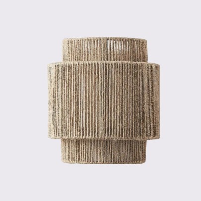 Creative home decoration hemp rope LED wall lamp